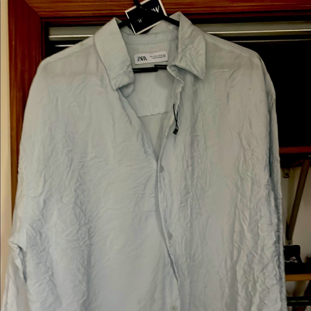 Zara Men's Light Gray Jacket